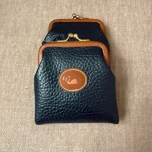 Rare Vintage Classic Collection Double Kiss Lock Cigarette Coin Purse